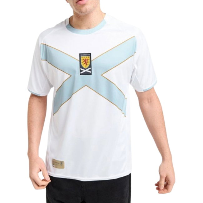 Scotland 2007 Away Retro Shirt-PitchVibe Kits